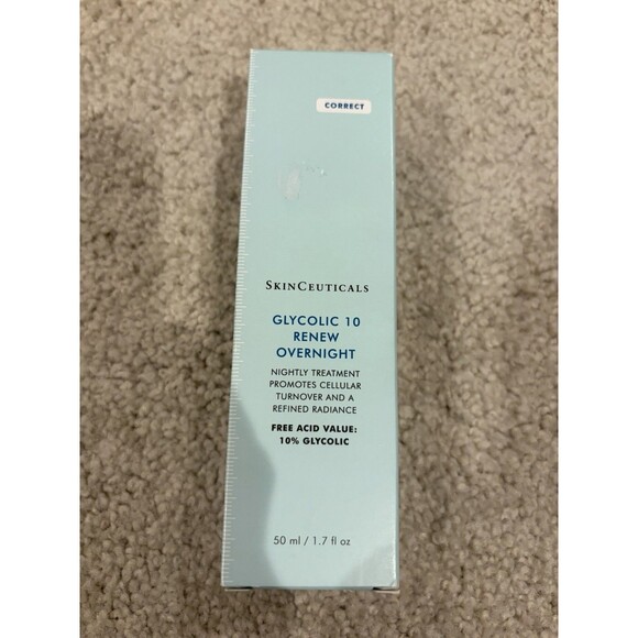 Brand New Skinceuticals Glycolic 10 Renew Overnight 50 ml/1.7 Fl Oz - Picture 2 of 7